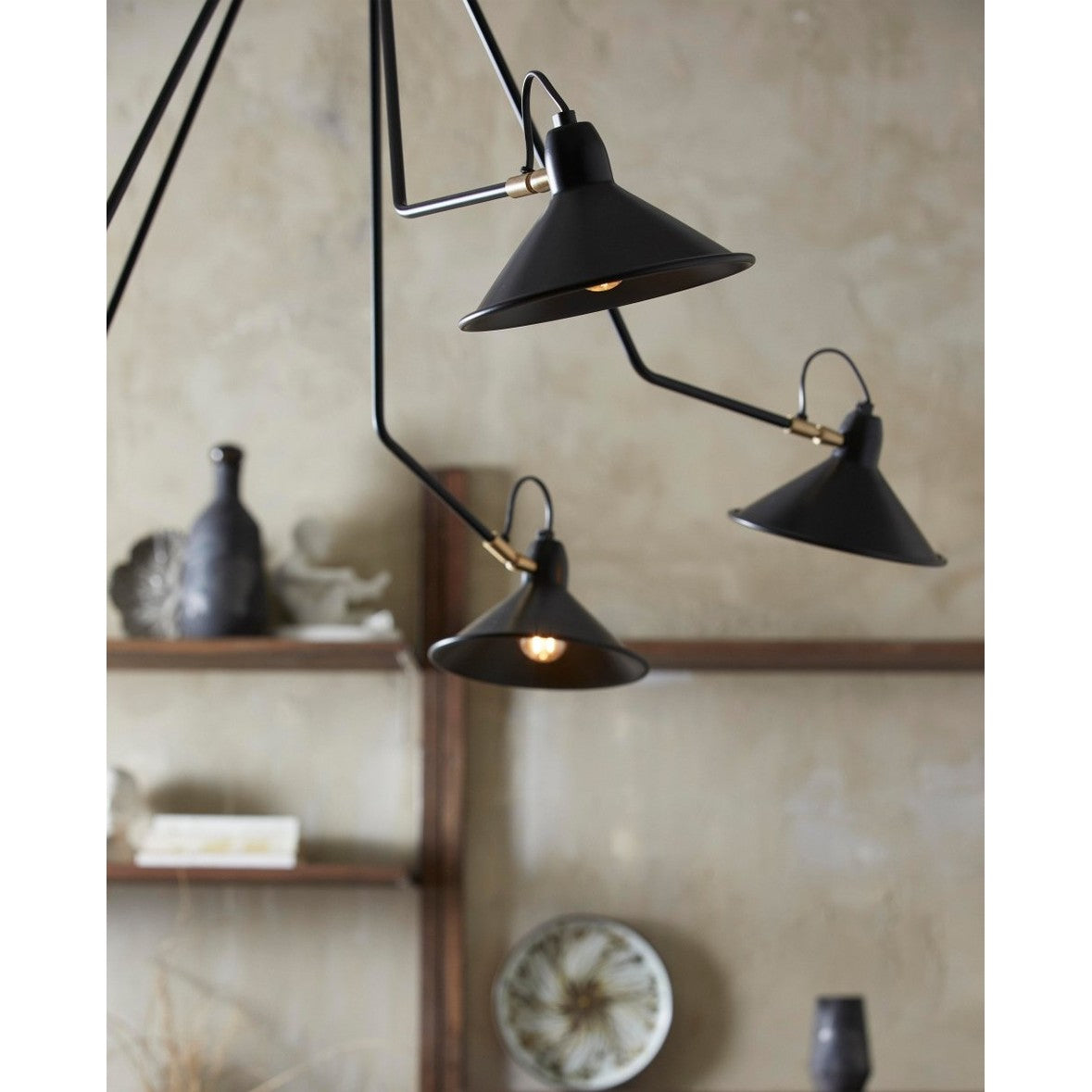 BRIMO pendel - sort Nordal HANG LAMPS