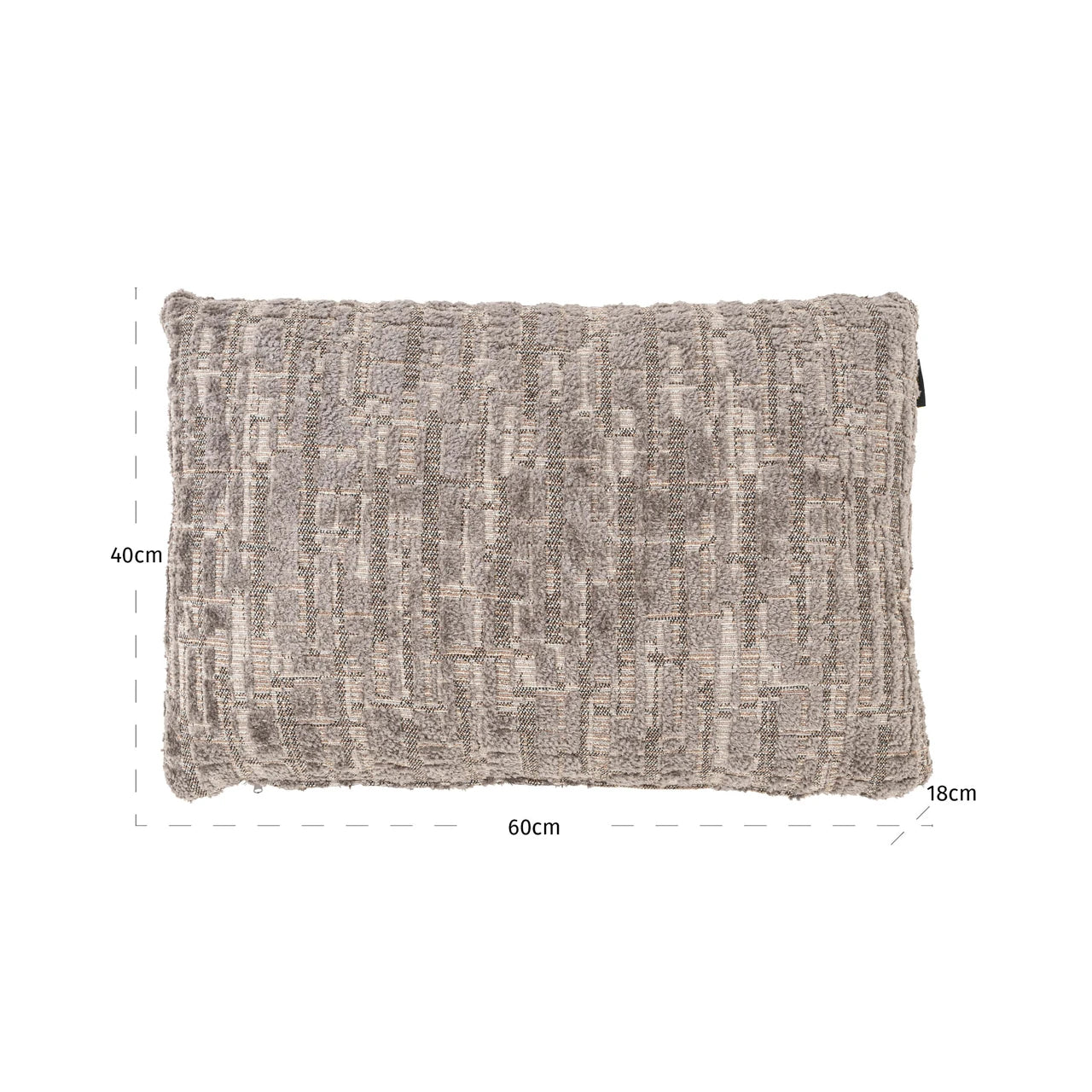 Cushion Olin greige 40x60 Richmond Interiors Pute