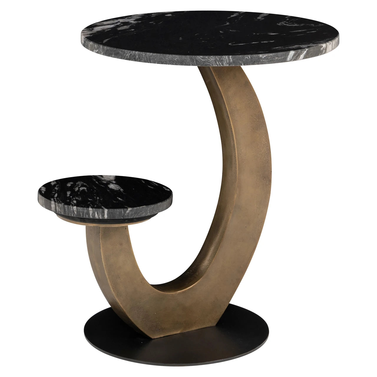 Endebord Tibby svart Richmond Interiors Sidebord