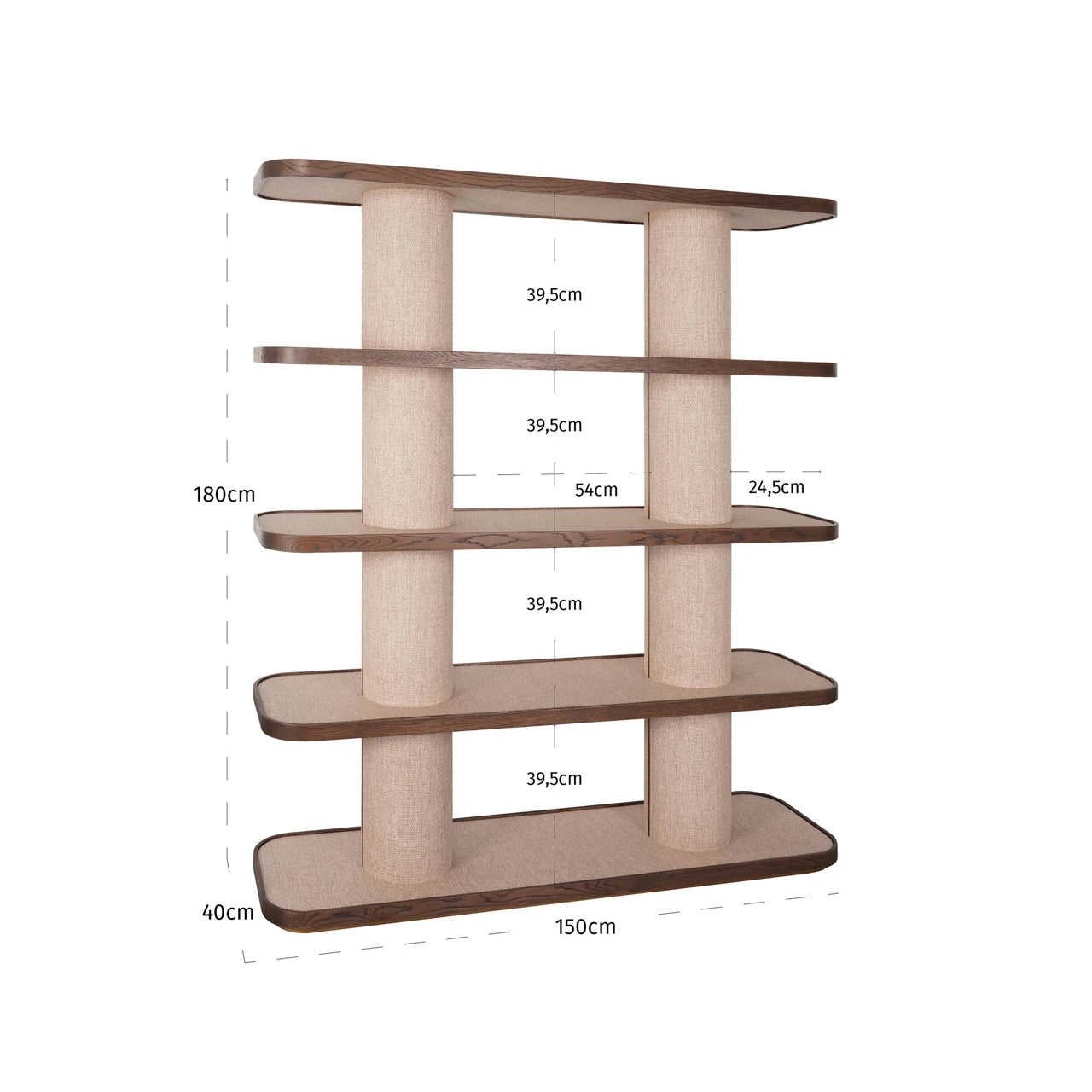 Utstillingsskap Willox beige Richmond Interiors Vitrineskap