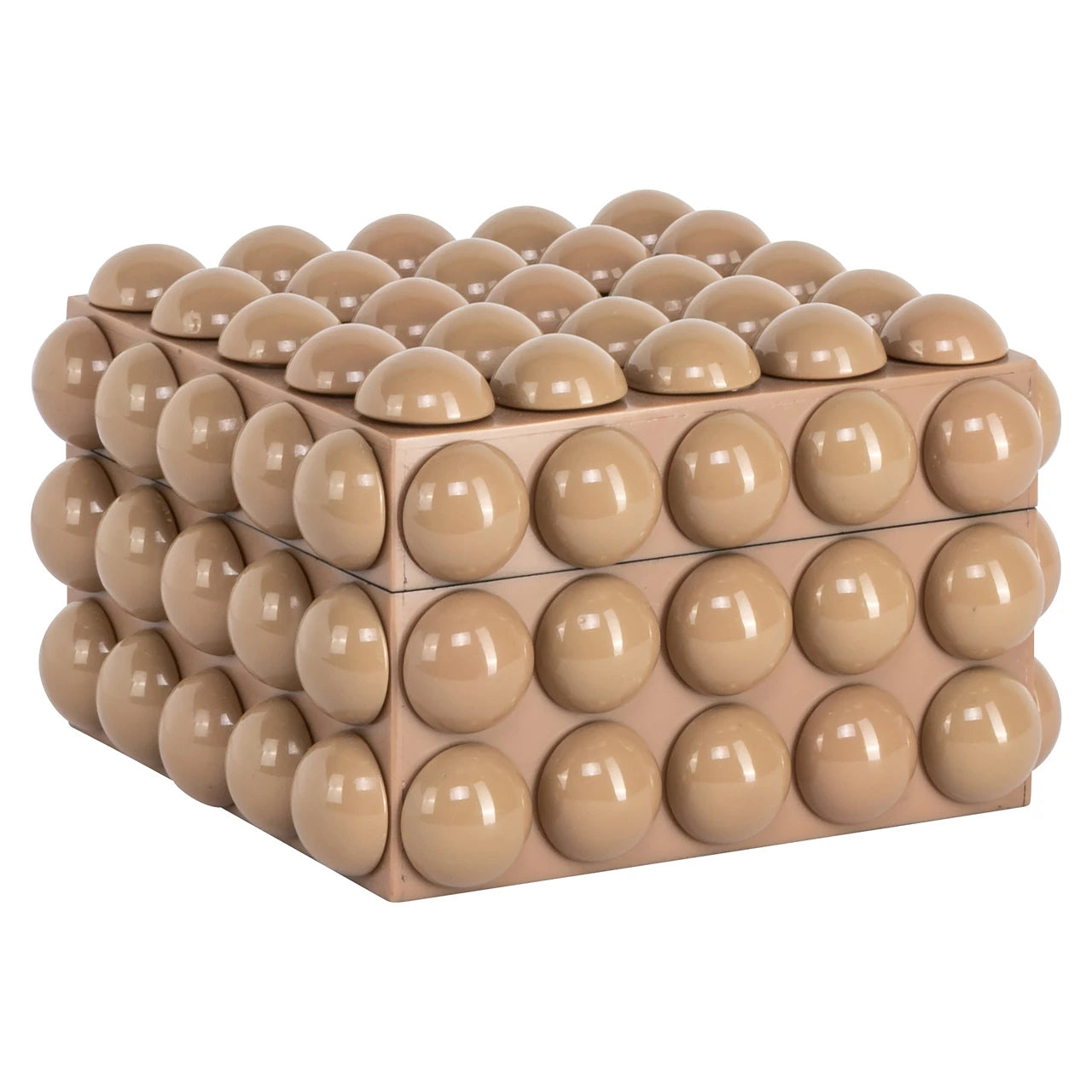 Oppbevaringsboks Ash beige liten Richmond Interiors Oppbevaring