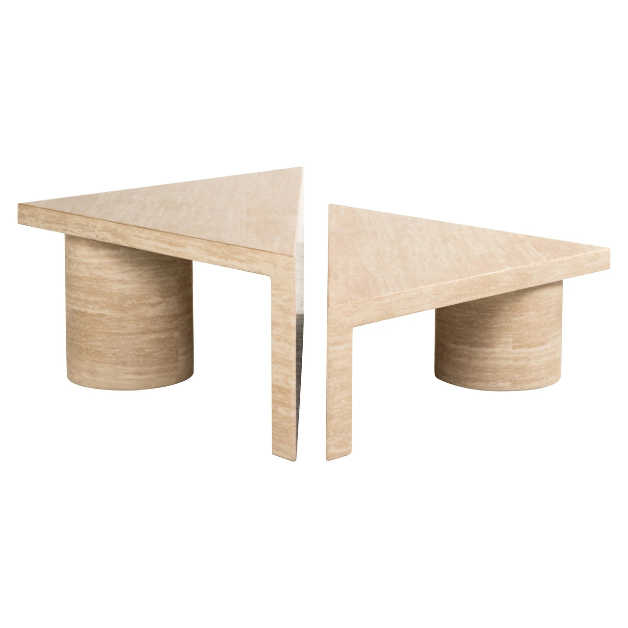 Salongbord Fictus beige sett med 2 Richmond Interiors Sofabord