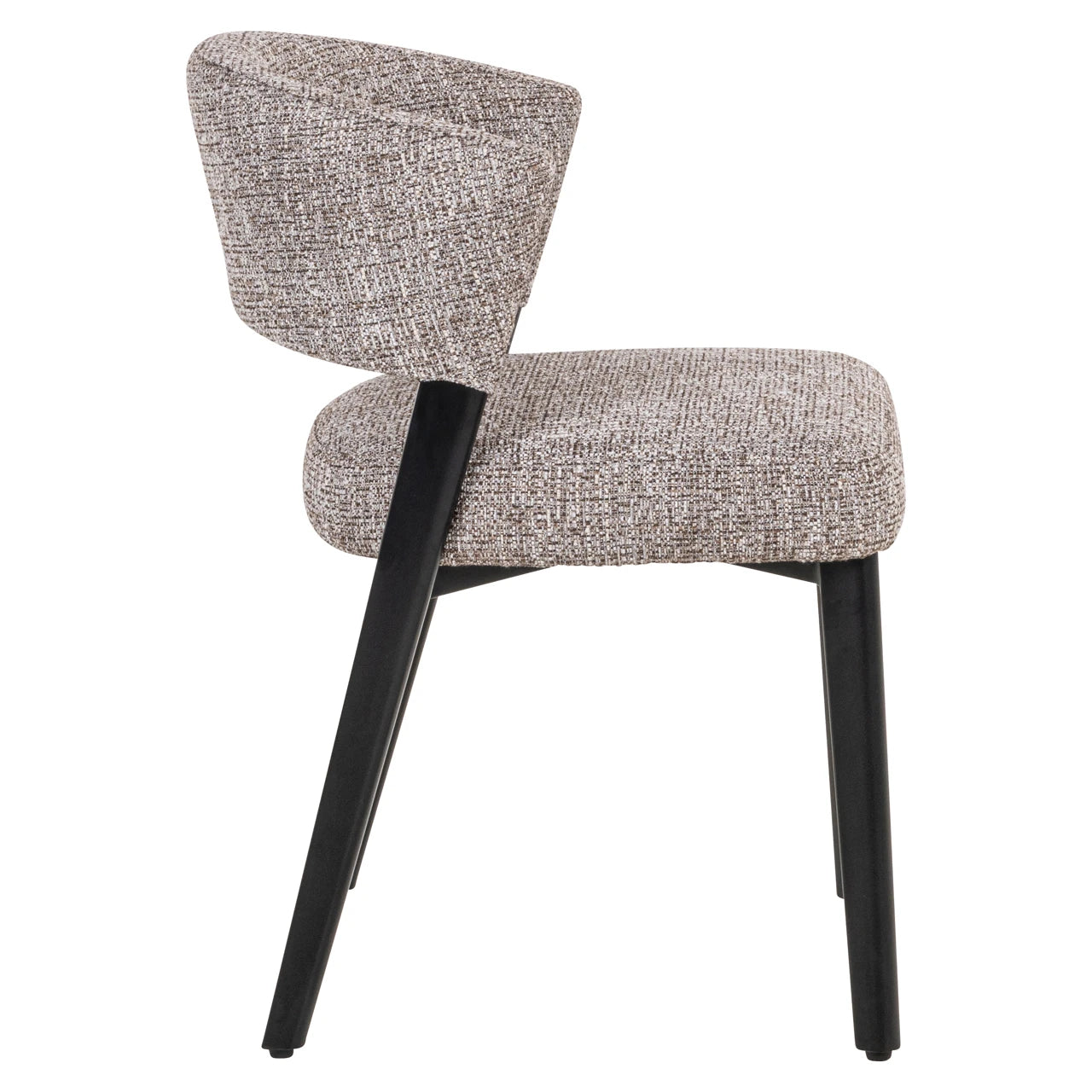 Spisestol Zeno jordfarget tweed Richmond Interiors Spisestol