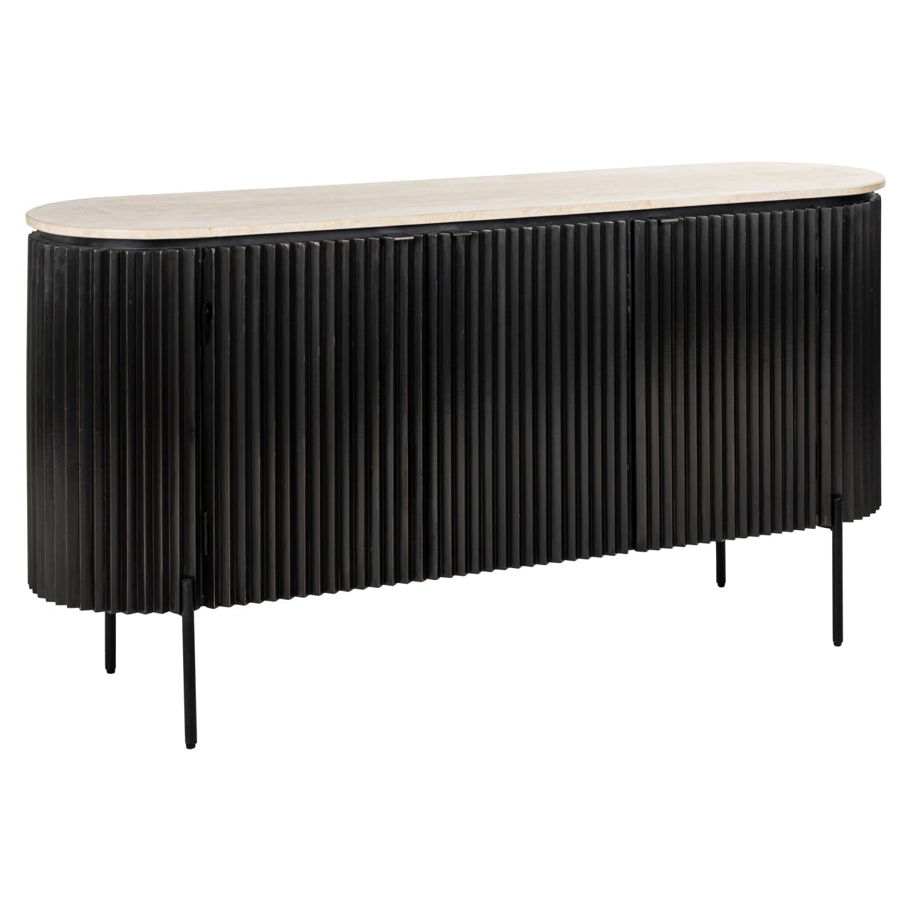 Sideboard Hampton mørk brun Richmond Interiors Skjenk