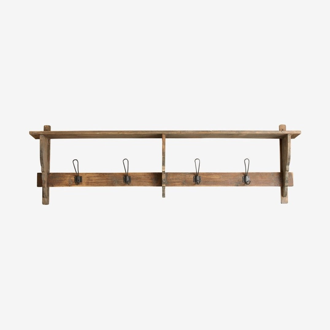 CARONU-hylle med 4 knoker - tre Nordal COAT RACKS