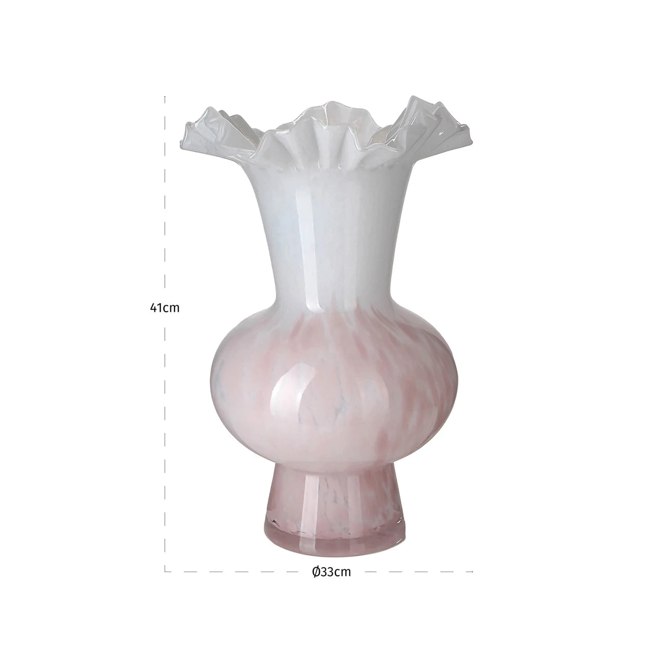 Vase Vola rosa Richmond Interiors Vase