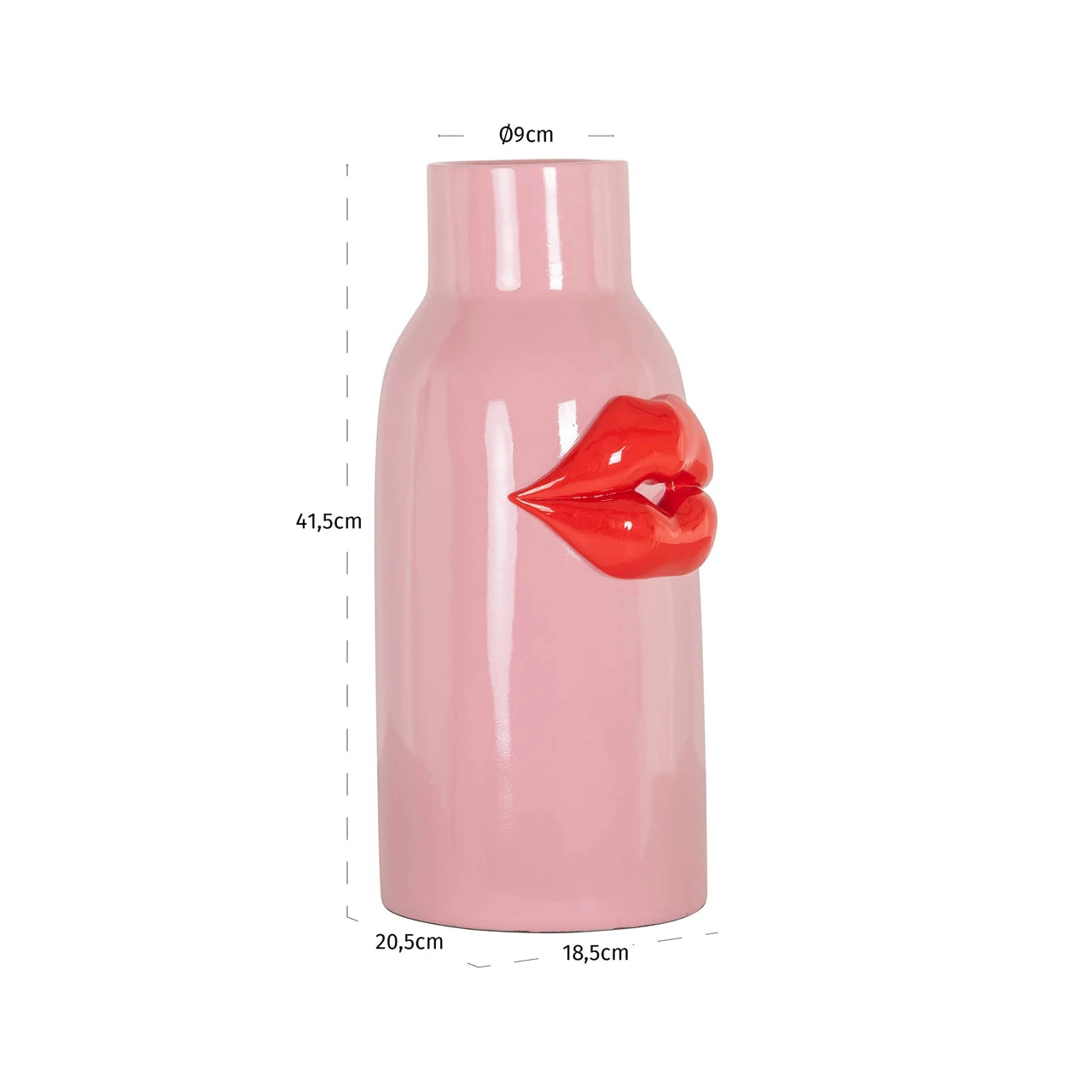 Vase Blythe rosa stor Richmond Interiors Vase