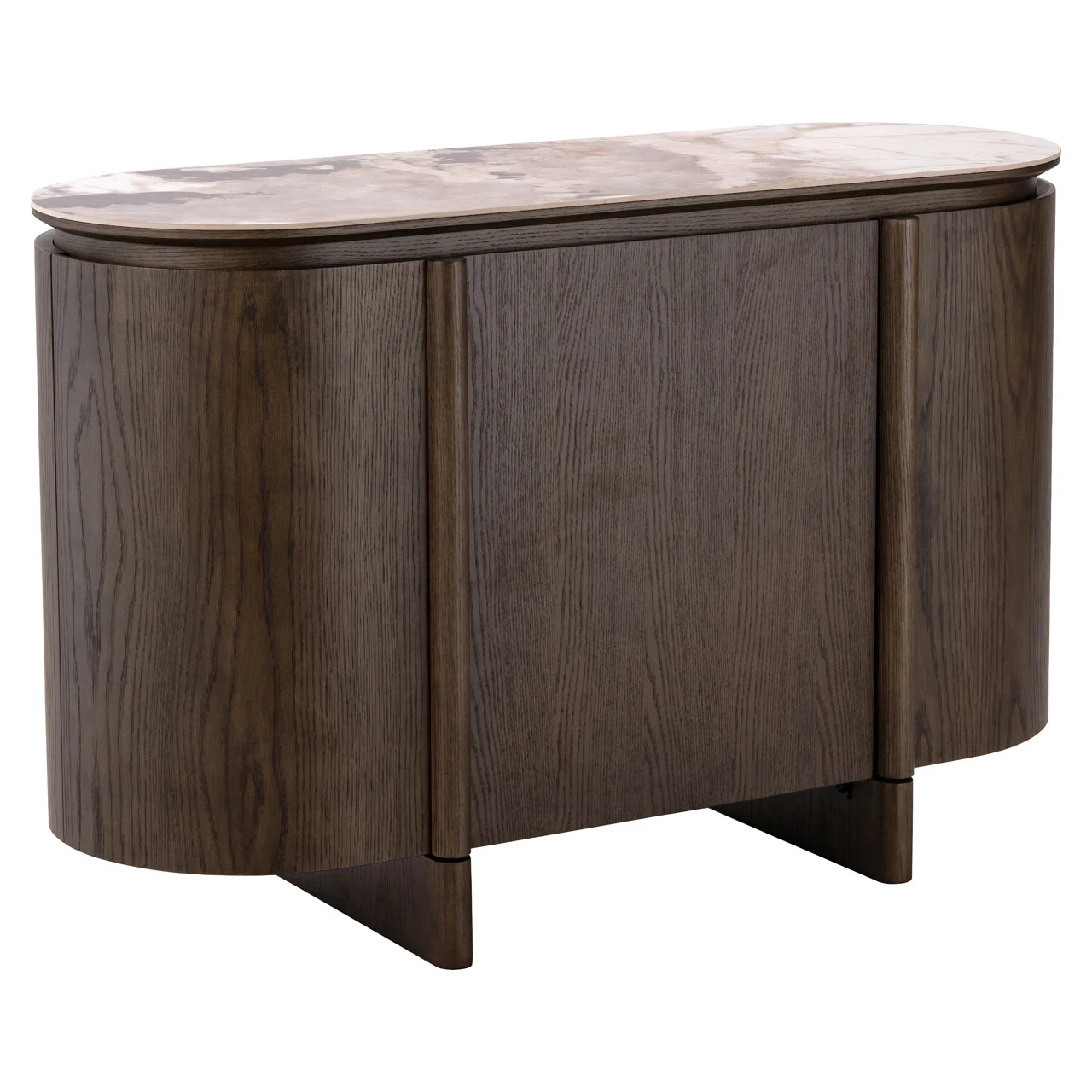 Sideboard Langford brun med 3 dører Richmond Interiors Skjenk
