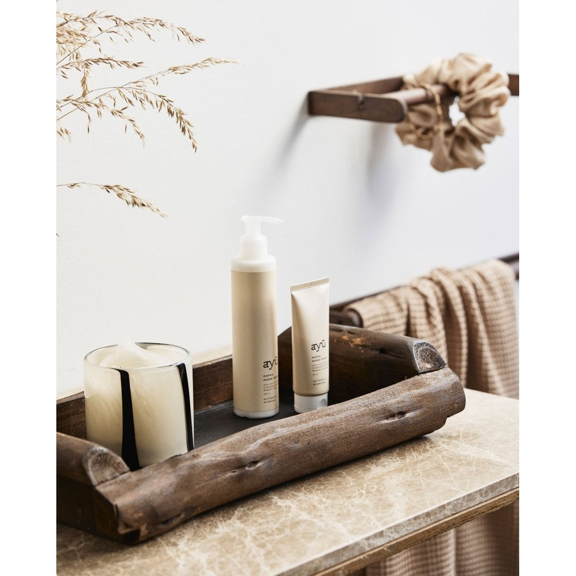 CONDO treflate / trebakke - 23x46 cm - mørkbrun Nordal TRAYETAGER