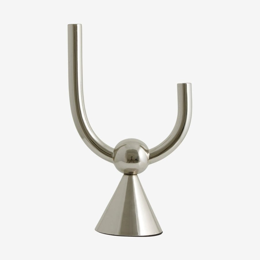 Corfu lysestasjon - krom Nordal CANDLEHOLD