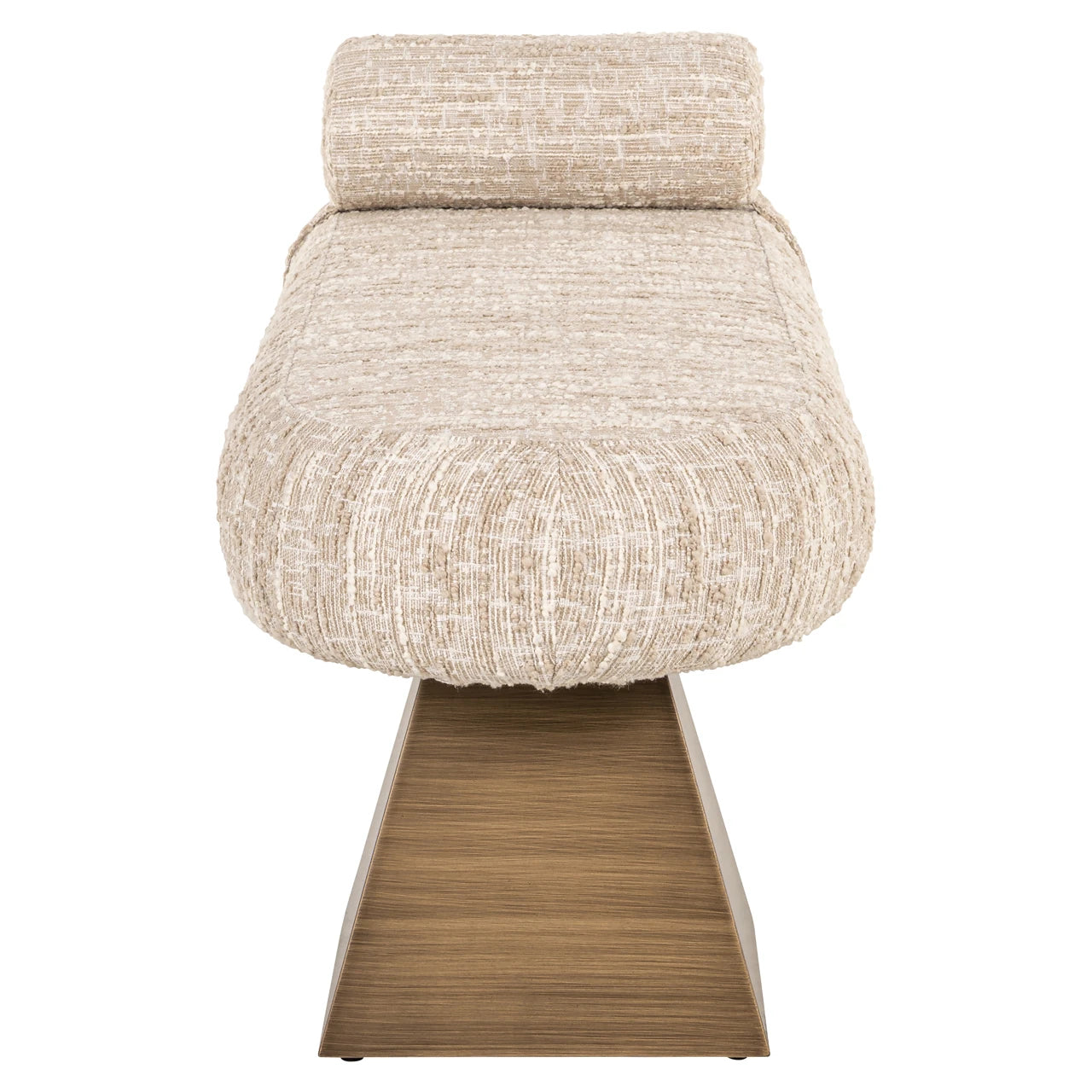 Bench Alexander Jones beige angora Geneva Richmond Interiors Benk