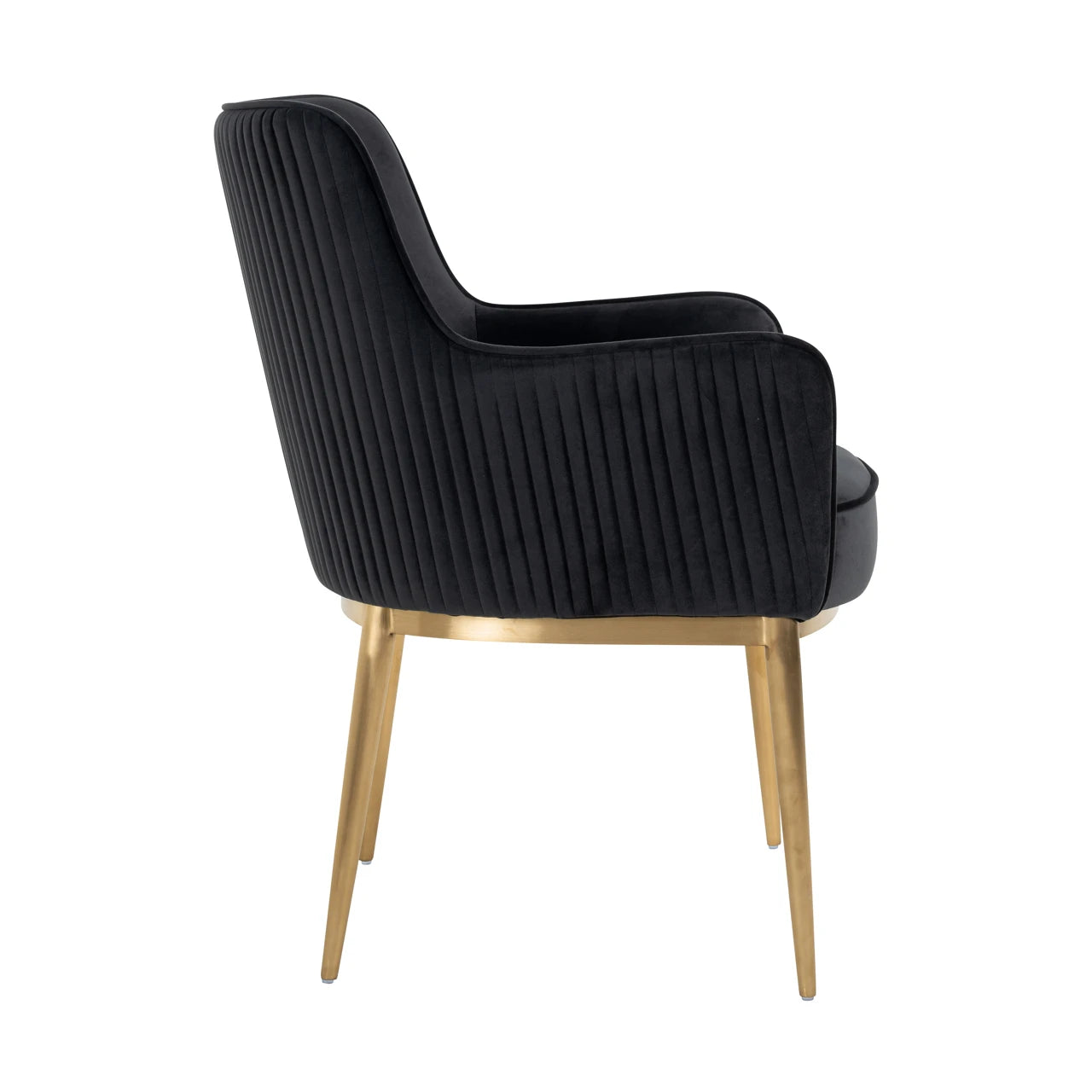 Spisestol Breeze kvarts antrasitt flammehemmende sett med 2 Richmond Interiors Spisestol