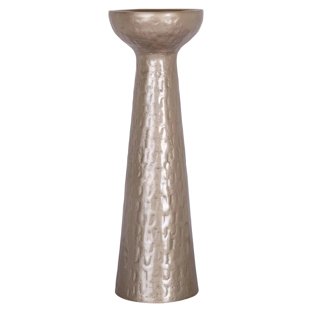 Candle holder Juana beige large Richmond Interiors Lysestake