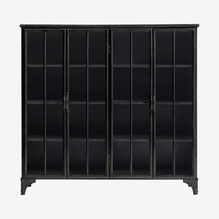 DOWNTOWN-vinduer i jern - 114x120 - sort Nordal CABINETS