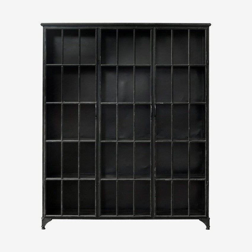 DOWNTOWN-vinduer i jern - 180x150 - sort Nordal CABINETS