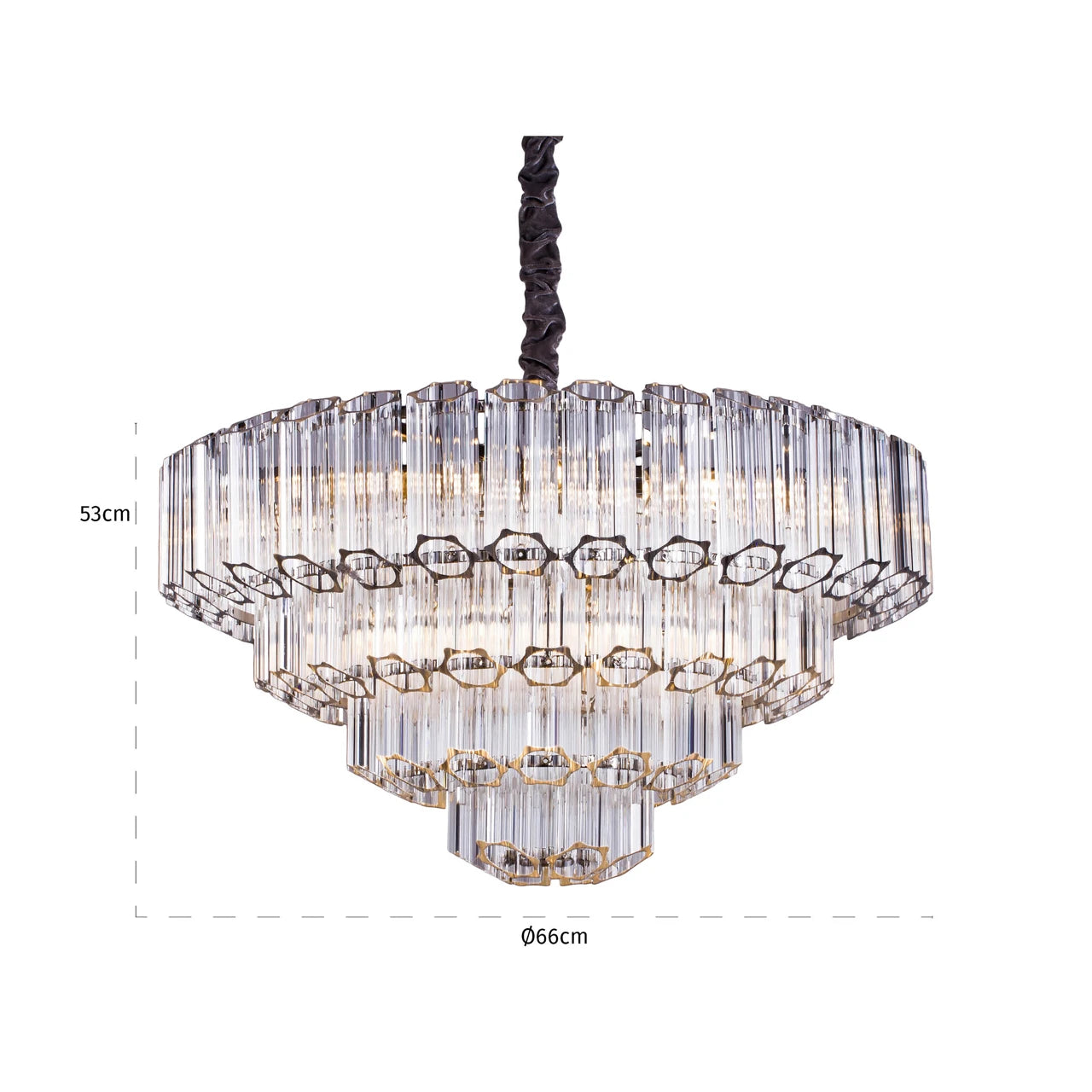 Kronelys Bece krom Richmond Interiors Taklampe