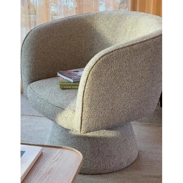 Sofa stol Shoreham i beige stoff, roterbar Rowico Sofa chairs
