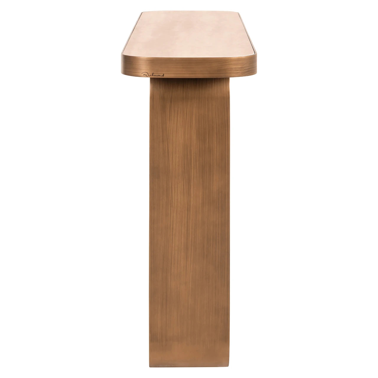 Konsoll Locarno børstet gull Richmond Interiors Konsollbord