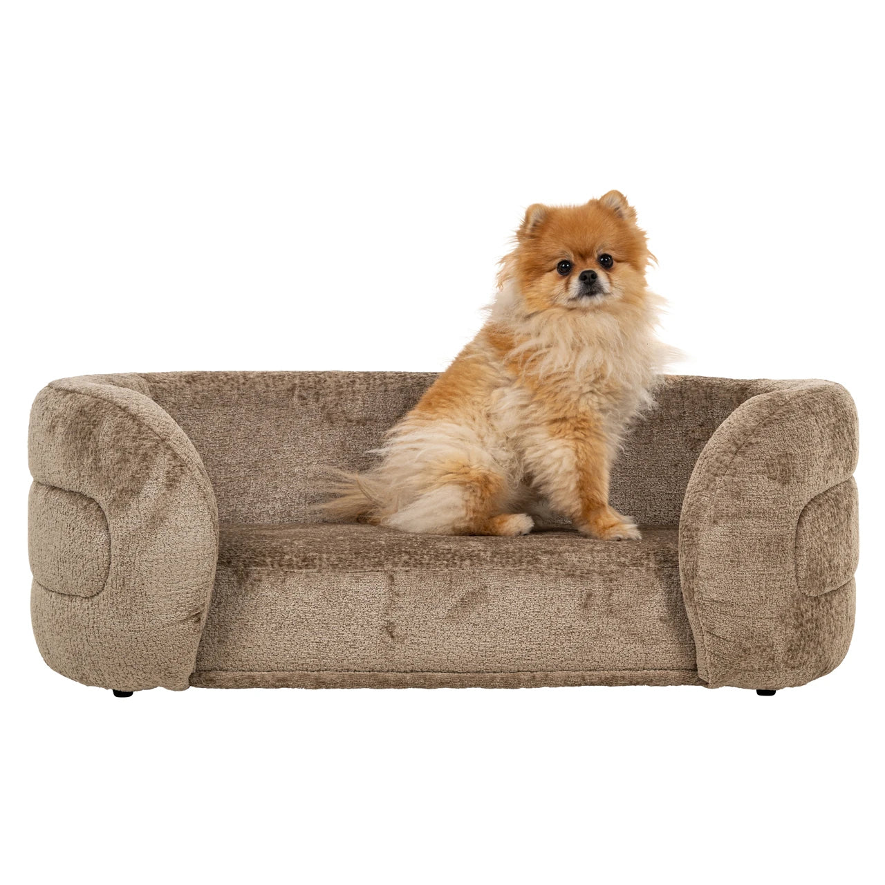 Kjæledyrseng Bingo taupe chenille Richmond Interiors Pledd