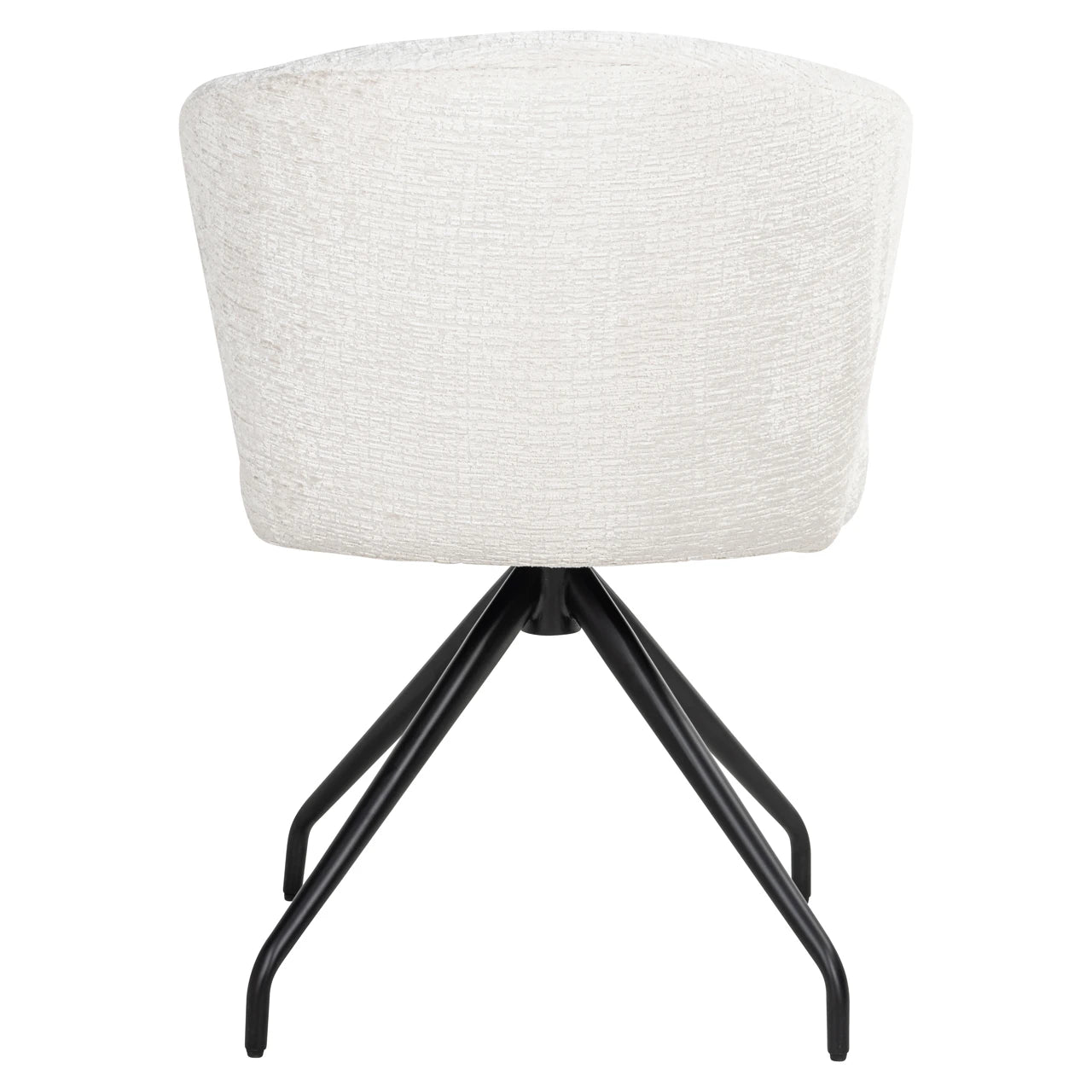 Spisestol Milly cream fusion swivel Richmond Interiors Spisestol