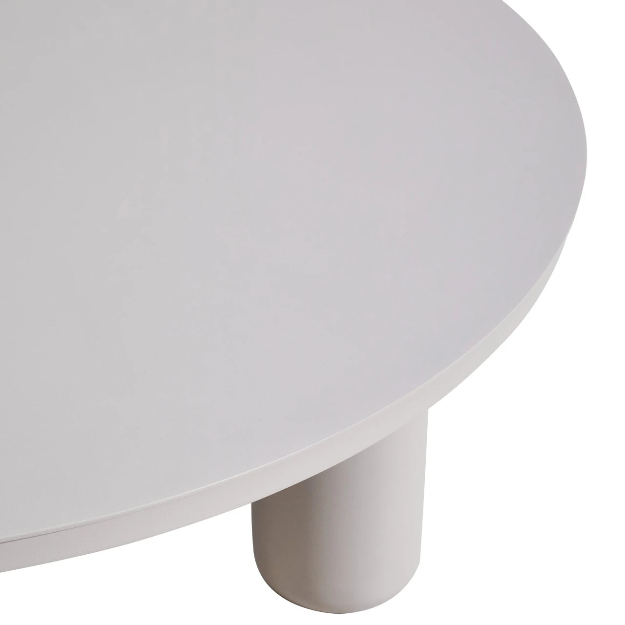 Utendørs kaffebord Quinn lys beige 86Ø Richmond Interiors Sofabord