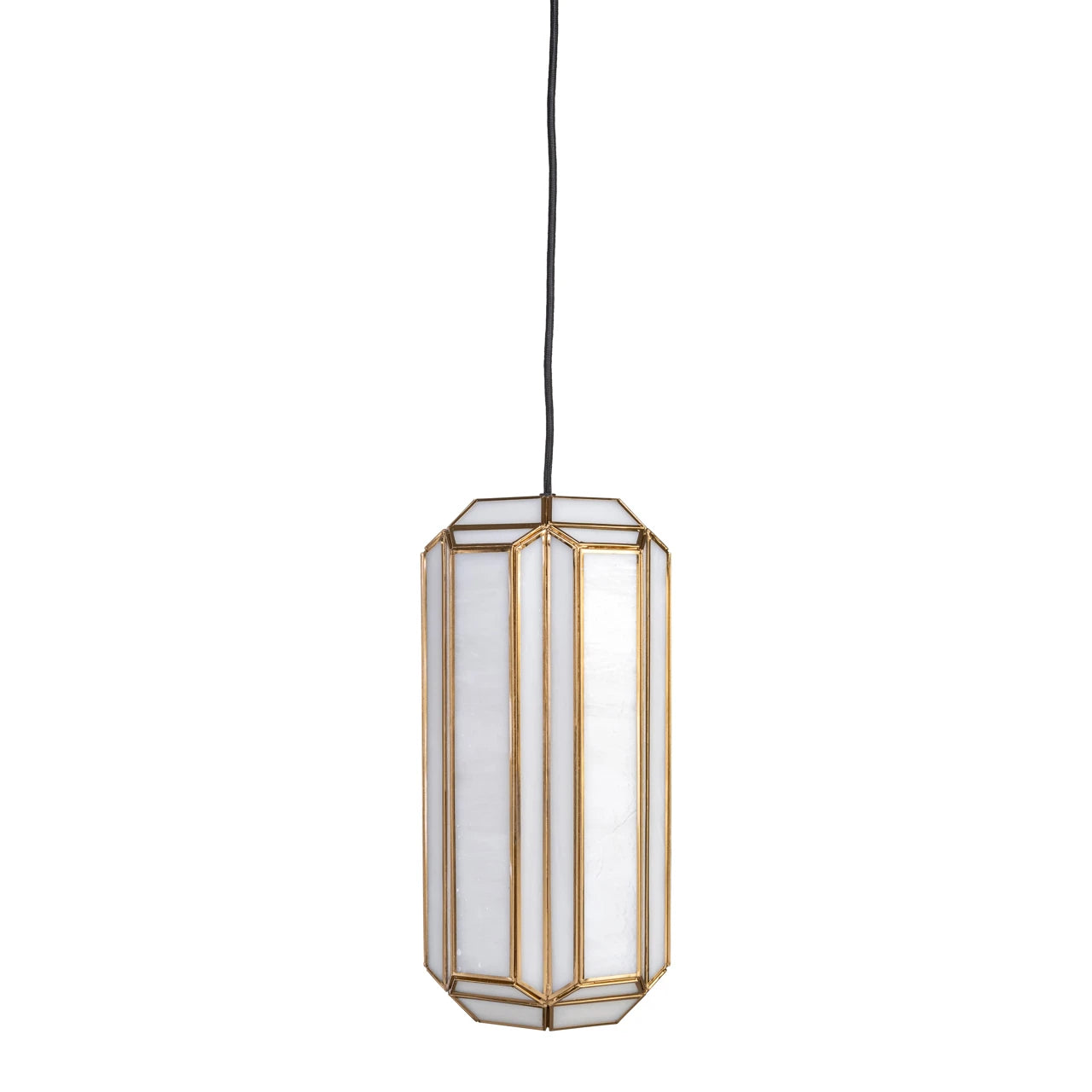 Lysekrone Elona messing antikk Richmond Interiors Taklampe