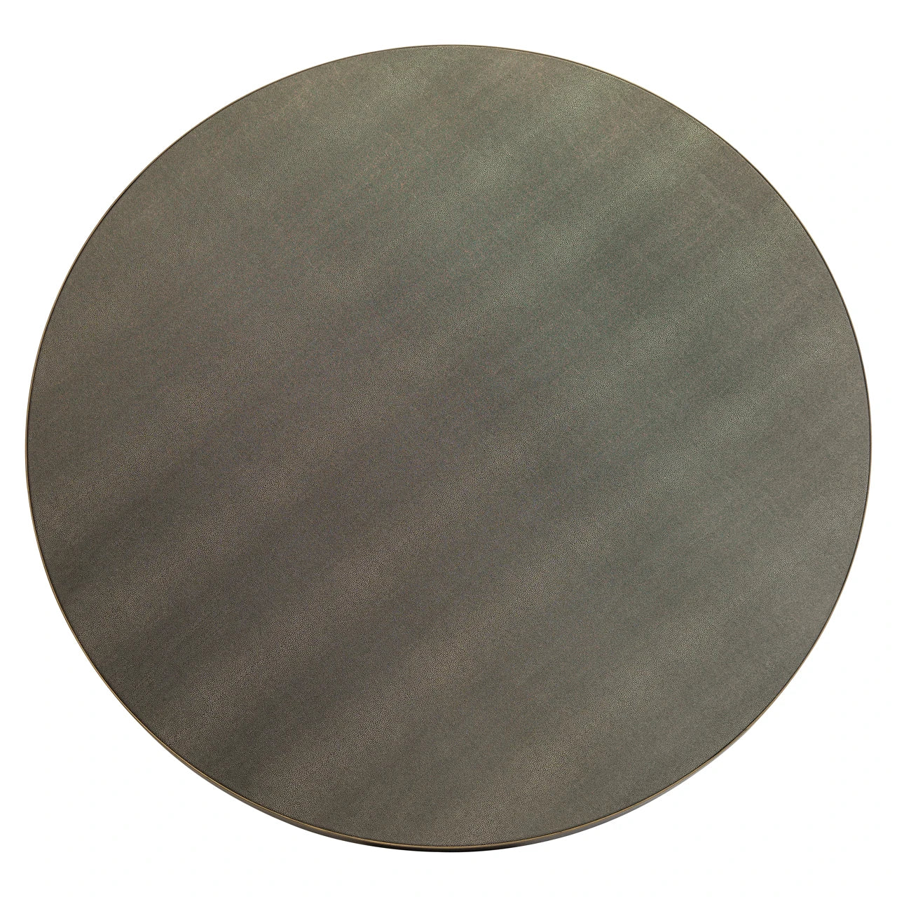 Spisebord Bloomville messing shagreen inkl. glassplate 140Ø Richmond Interiors Spisebord