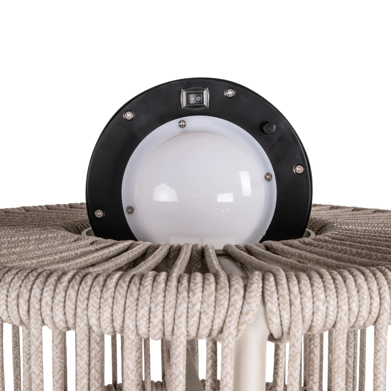 Utendørs gulvlampe Lunar lys beige Richmond Interiors Gulvlampe