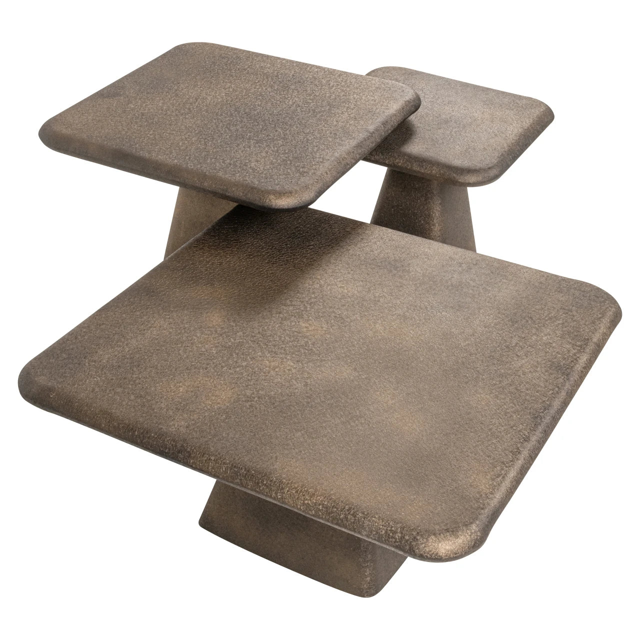 Salongbord Marlie gull sett med 3 Richmond Interiors Sofabord