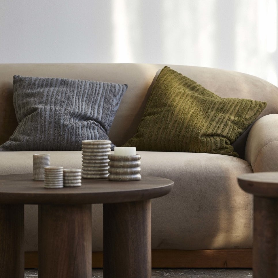 ELODIE-pussybrett - 48x48 - mørkgrønn Nordal PILLOWS