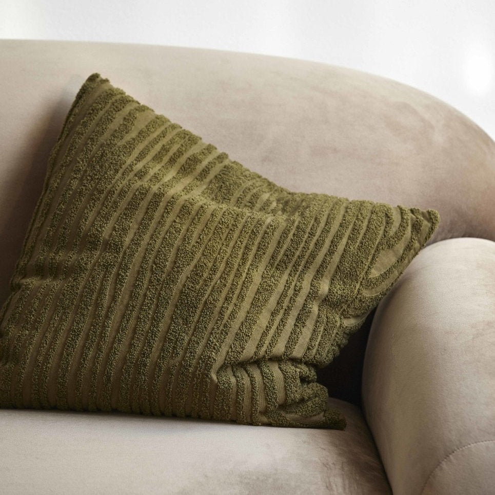 ELODIE-pussybrett - 48x48 - mørkgrønn Nordal PILLOWS