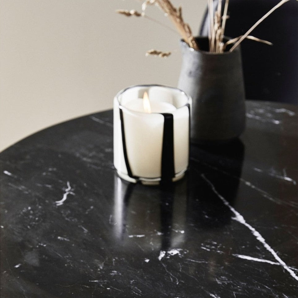 ERIE kaffebord i tre og marmor - sort Nordal TABLES