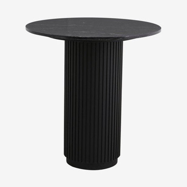 ERIE kaffebord i tre og marmor - sort Nordal TABLES