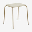 ESA skammel - beige Nordal STOOLS
