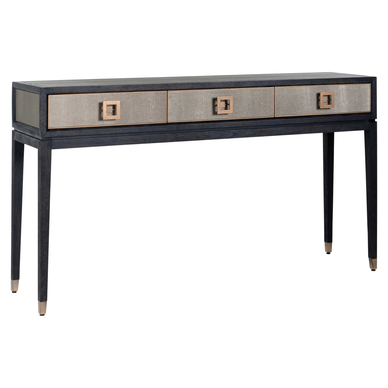 Console Bloomville brass shagreen Richmond Interiors Konsollbord