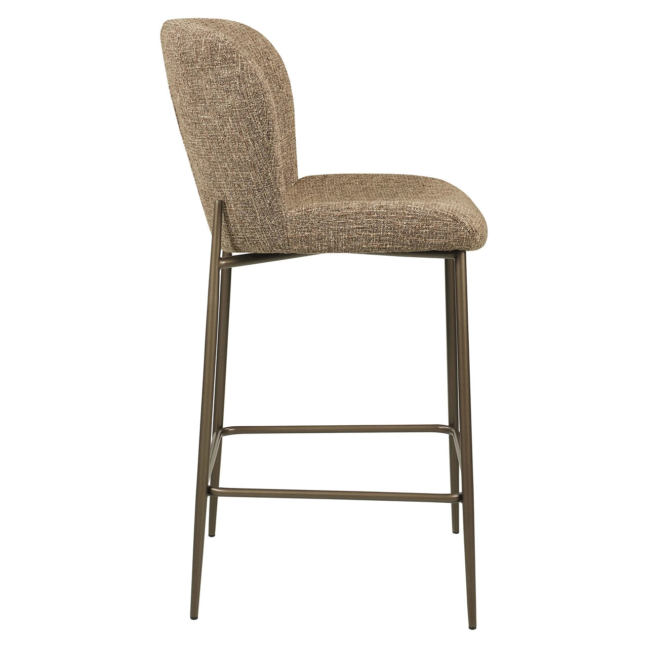 Counter stool Odarby brun tweed brannhemmende Richmond Interiors Barstol