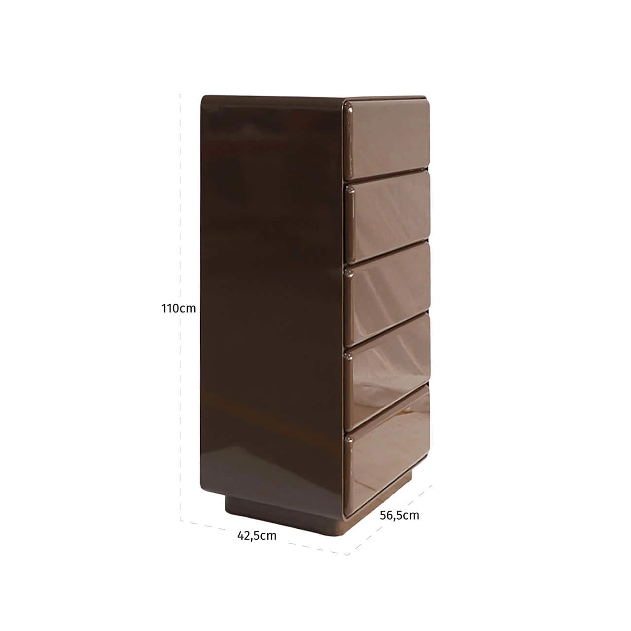 Fler-skuffeskap Lizzie Chestnut Richmond Interiors Kommode