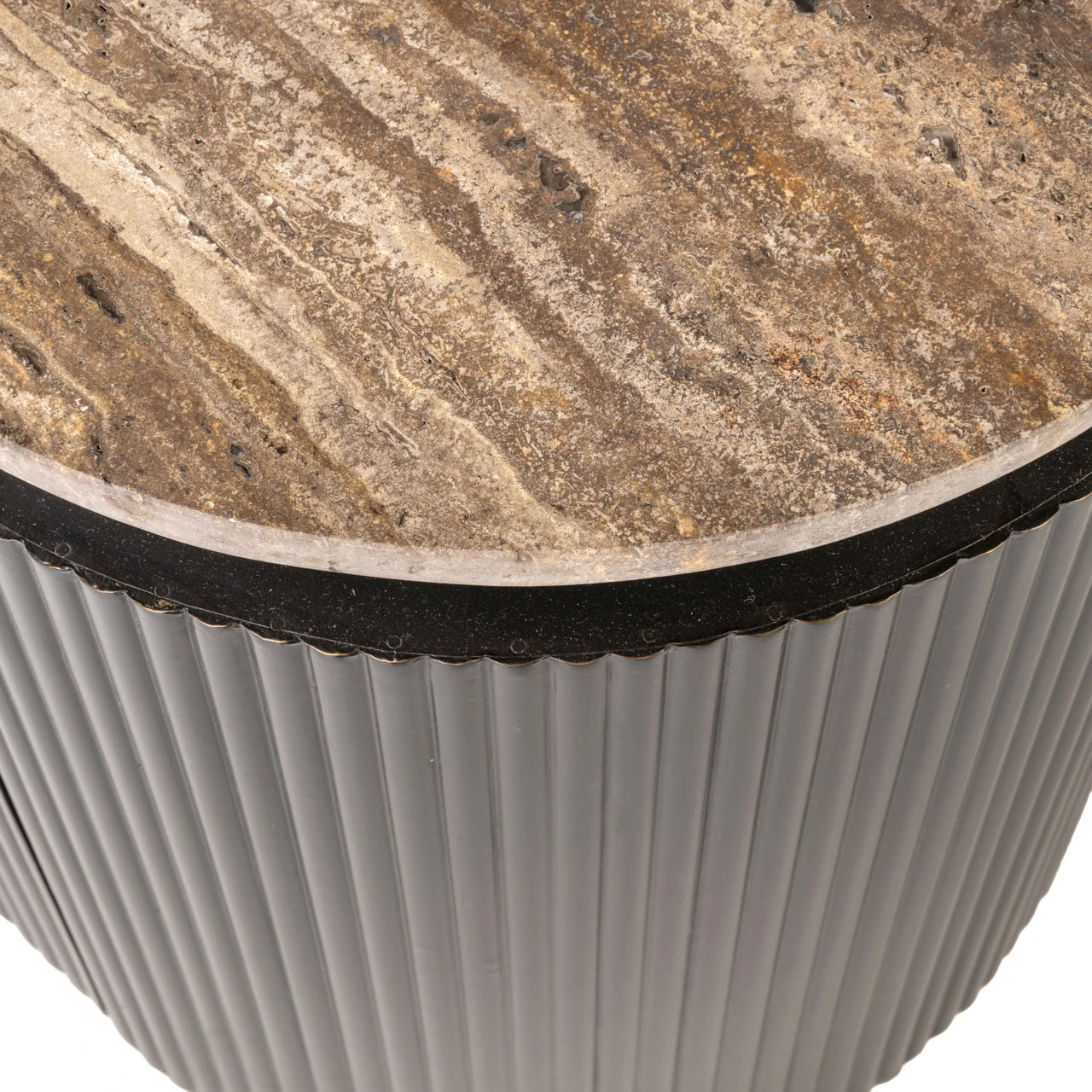 TV-benk Russo ask brun 4-dørs Richmond Interiors TV-benk