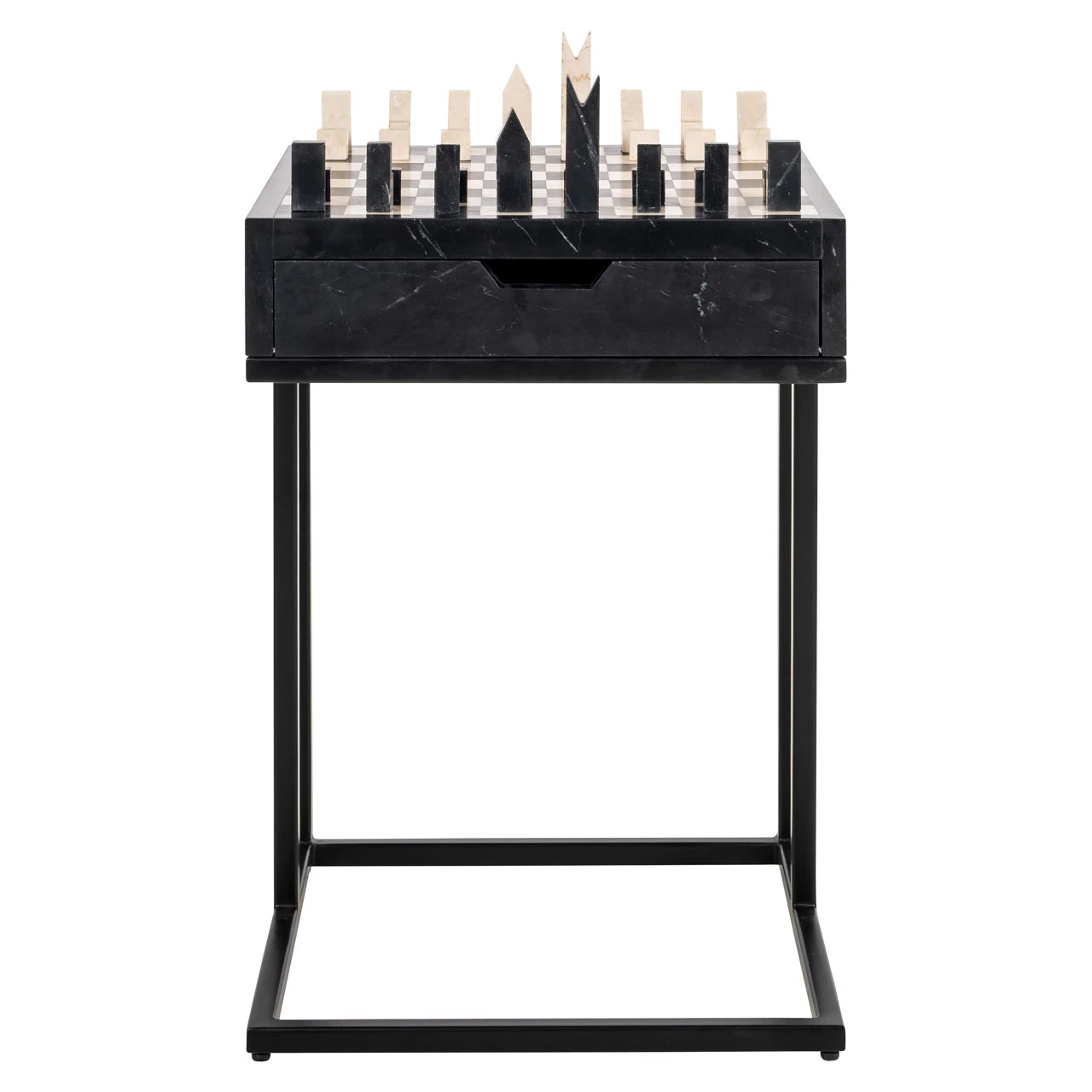 Endebord Davos svart Richmond Interiors Sidebord