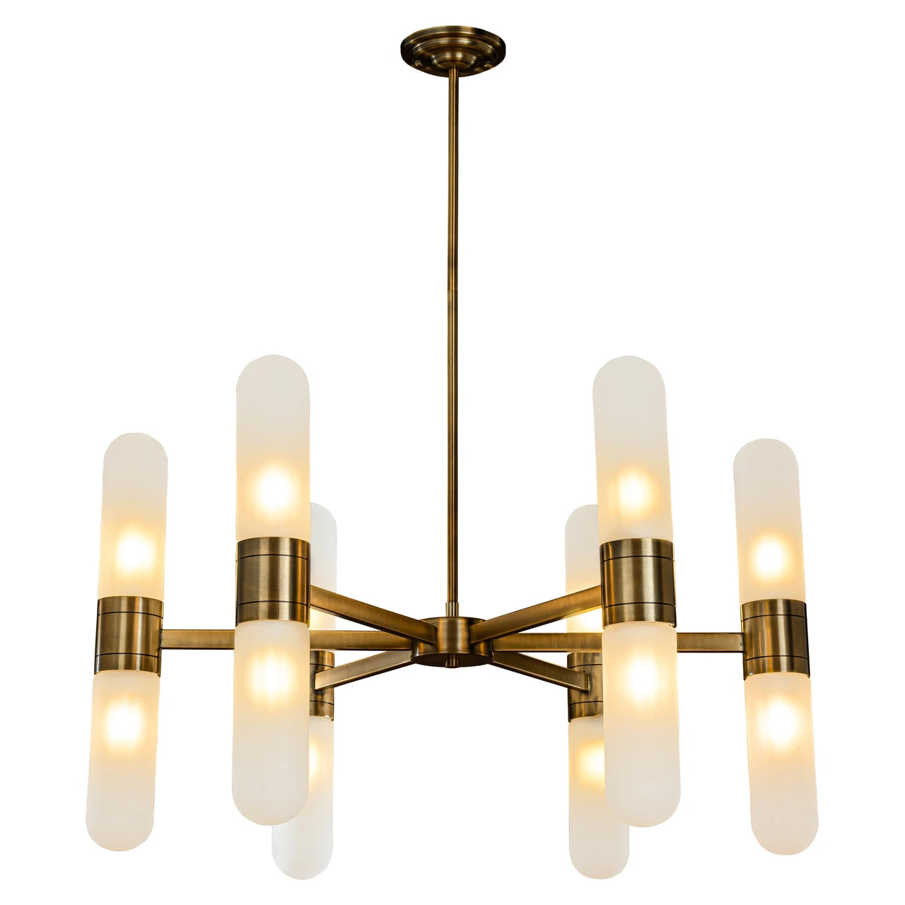 lysekrone Tricon bronse Richmond Interiors Taklampe