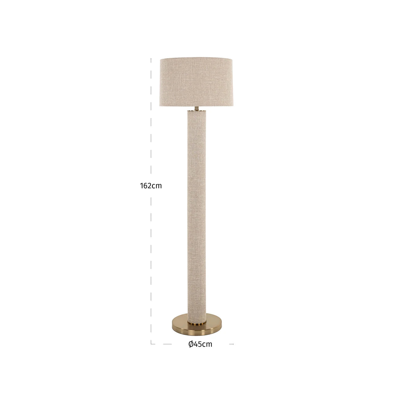Gulvlampe Joline beige Richmond Interiors Gulvlampe