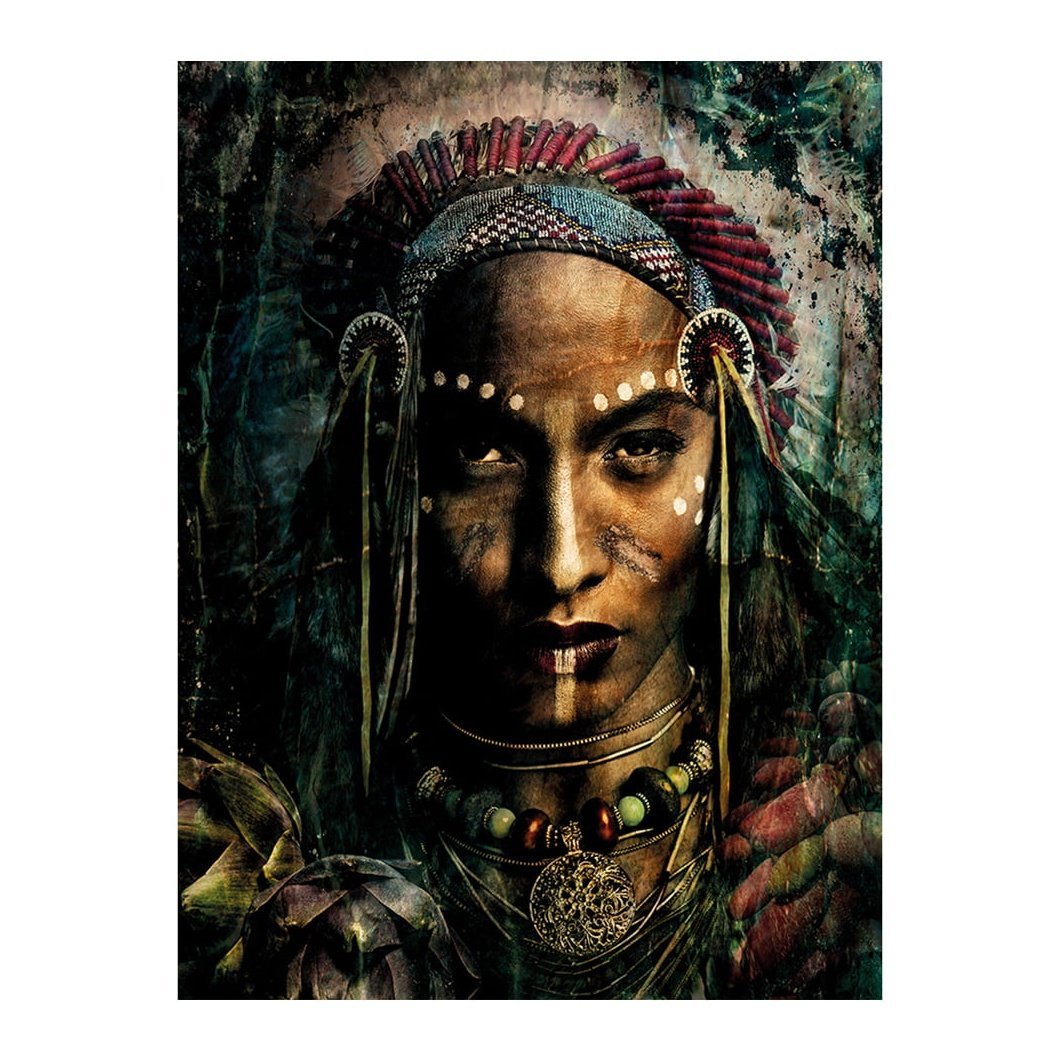 INDIAN PORTRAIT Artwood Bilde