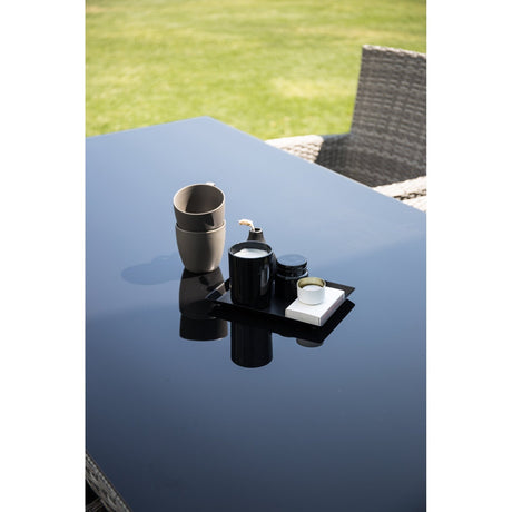 Padova Spisebord 200*100 + Malin Karmstol med pute Venture Design Spisegruppe