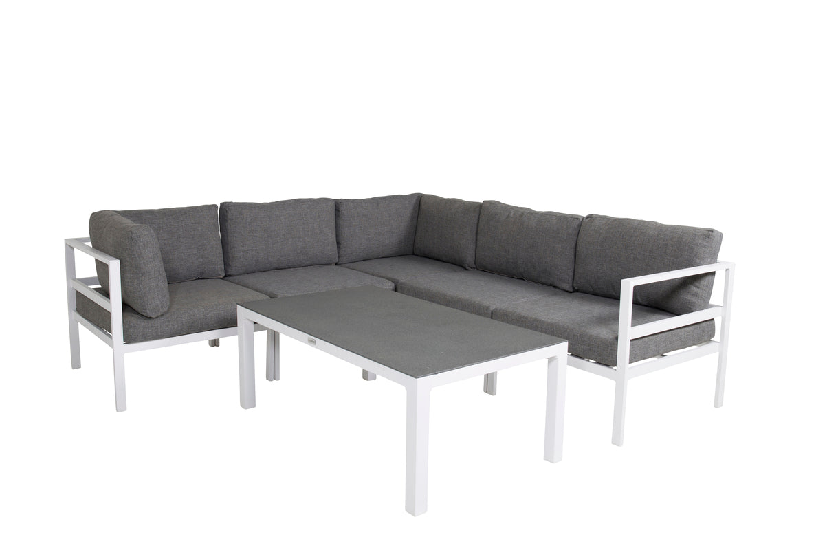 Sofa set Copacabana sett 5 deler - Copacabana bord Venture Design Loungegruppe
