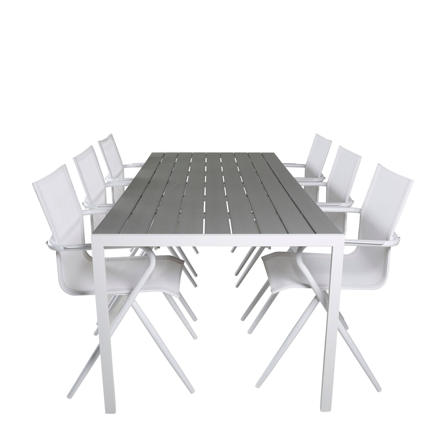 Break bord 205*90 + Alina spisestoler Venture Design Spisegruppe