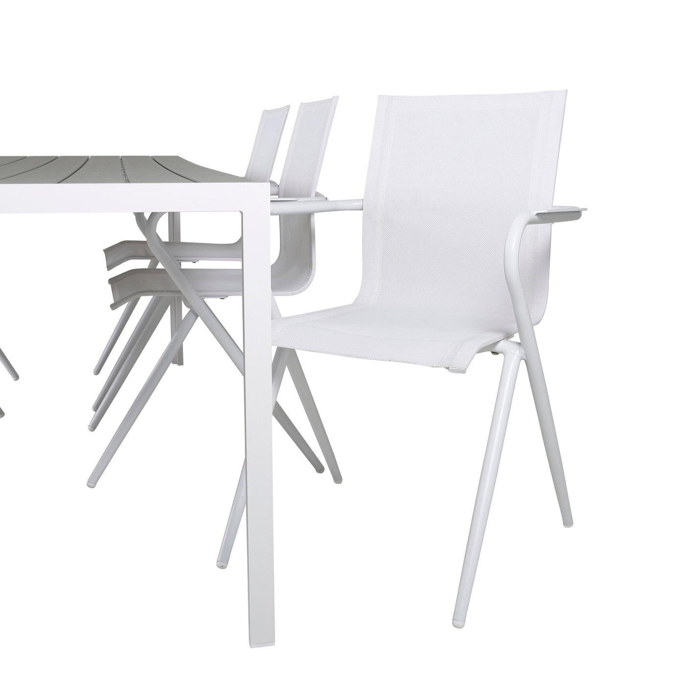 Break bord 205*90 + Alina spisestoler Venture Design Spisegruppe