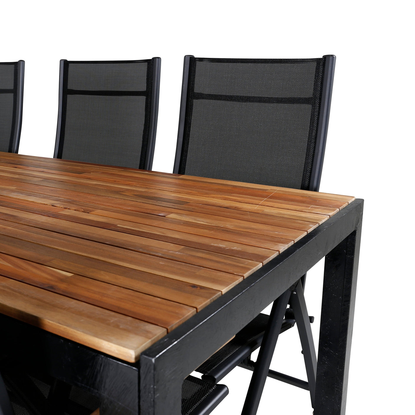 Bois Spisebord 205*90cm + Panama stol Venture Design Spisegruppe