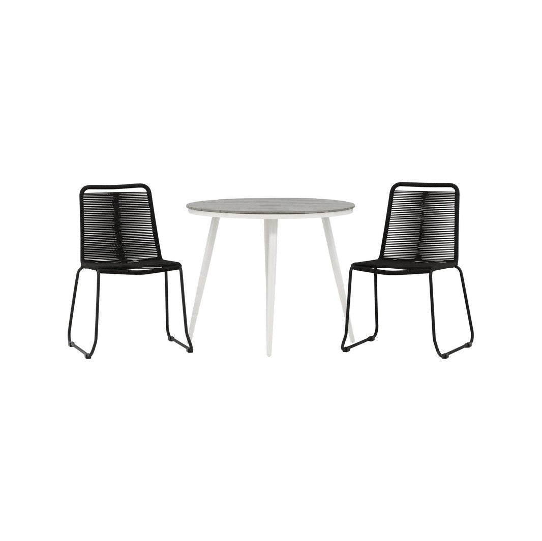 Break Spisebord Rundt 90ø + Lindos Venture Design Spisegruppe