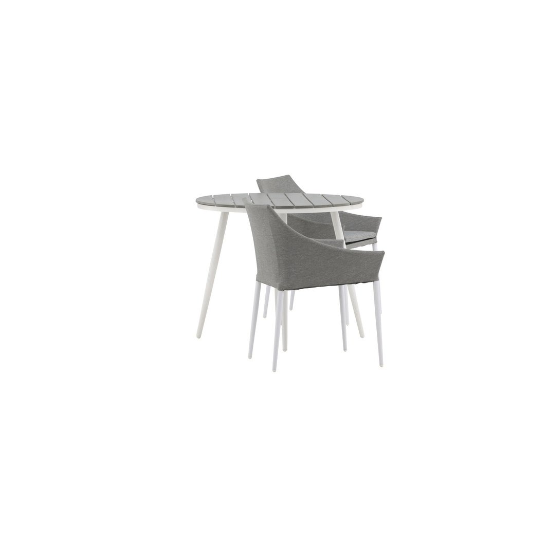 Break Spisebord Rundt 90ø + Spoga spisestoler Venture Design Spisegruppe