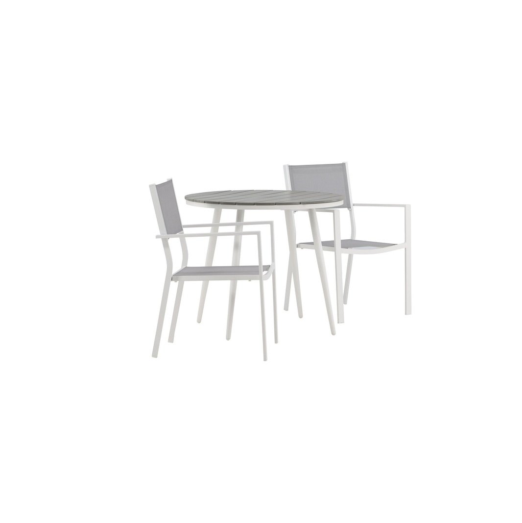 Break Spisebord Rundt 90ø + Copacabana Venture Design Spisegruppe